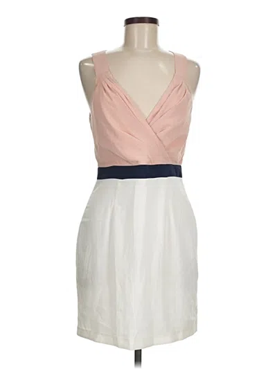 Pre-owned C. Luce Cocktail Dress In White
