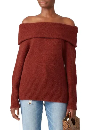 C/meo Collective Women's Distances Wool Blend Sweater In Red