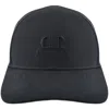 C.p. Company Cp Company Company Goggle Curved Peak Baseball Cap In Black