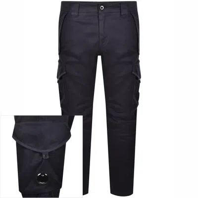 C.p. Company Cp Company Cargo Lens Trousers Navy In Blue