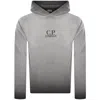 C.p. Company Cp Company Chenille Knit Hooded Grey In Gray