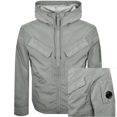 C.p. Company Cp Company Chrome-r Padded Overshirt Grey In Gray