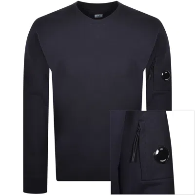 C.p. Company Cp Company Crew Neck Sweatshirt Dark Blue