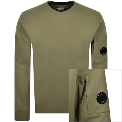 C.p. Company Cp Company Crew Neck Sweatshirt Green