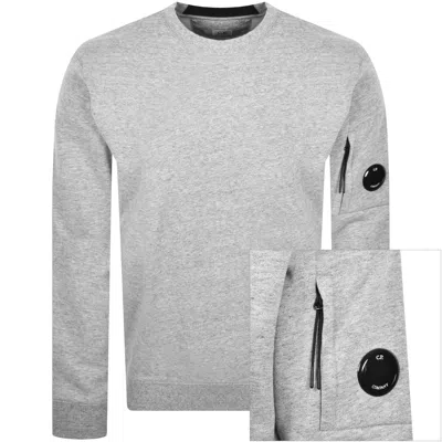 C.p. Company Cp Company Crew Neck Sweatshirt Grey In Gray