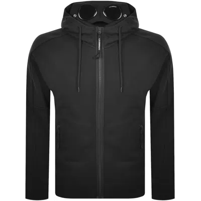C.p. Company Cp Company Diagonal Hoodie Black