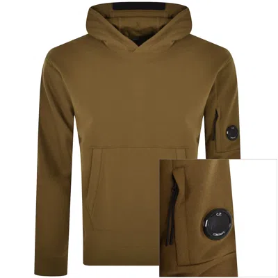 C P Company Cp Company Diagonal Hoodie Brown