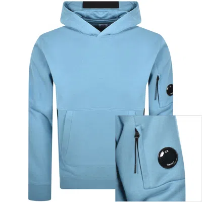 C.p. Company Cp Company Diagonal Raised Hoodie Aegean Blue