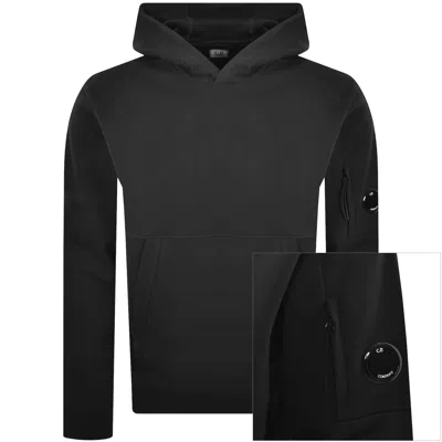 C.p. Company Cp Company Diagonal Raised Hoodie Black