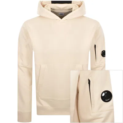 C.p. Company Cp Company Diagonal Raised Hoodie Cream In Neutral