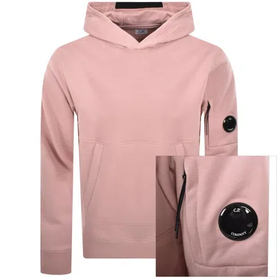 C.p. Company Cp Company Diagonal Raised Hoodie Pink