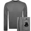 C.p. Company Cp Company Diagonal Sweatshirt Grey In Grey