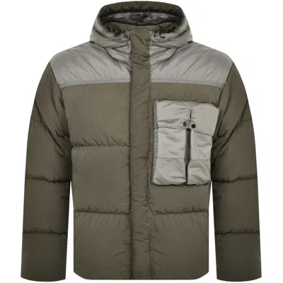 C.p. Company Cp Company Goggle Down Jacket Grey