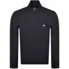 C.p. Company Cp Company Half Zip Polo Navy In Blue