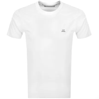 C.P. COMPANY CP COMPANY LOGO T SHIRT WHITE