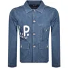 C.p. Company Cp Company Medium Jacket Blue In Blue