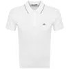 C P COMPANY CP COMPANY PIQUET POLO T SHIRT WHITE