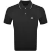 C.p. Company Cp Company Polo T Shirt Black In Black