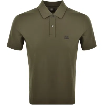 C.p. Company Cp Company Polo T Shirt Green