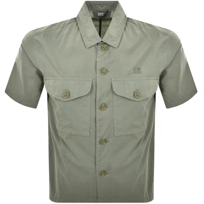 C.p. Company Cp Company Short Sleeve Shirt Green