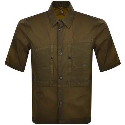 C.p. Company Cp Company Short Sleeve Shirt Green