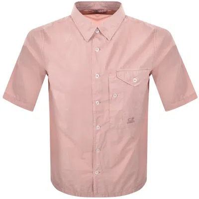 C.p. Company Cp Company Short Sleeve Shirt Pink