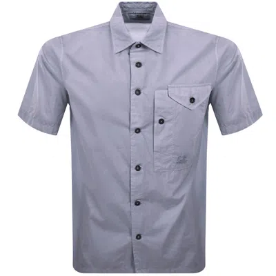 C.p. Company Cp Company Short Sleeve Shirt Purple