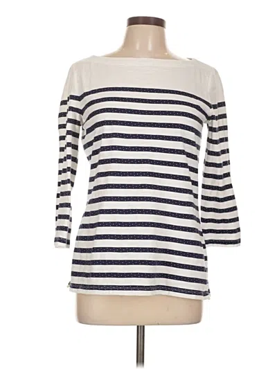 Pre-owned C. Wonder 3/4 Sleeve T-shirt In White