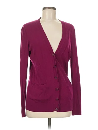 Pre-owned C. Wonder Cardigan Sweater In Burgundy
