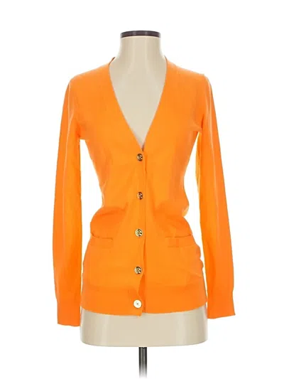Pre-owned C. Wonder Cardigan Sweater In Orange