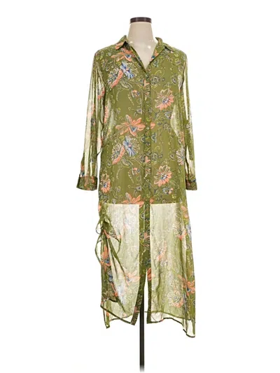 Pre-owned C. Wonder Casual Dress In Green
