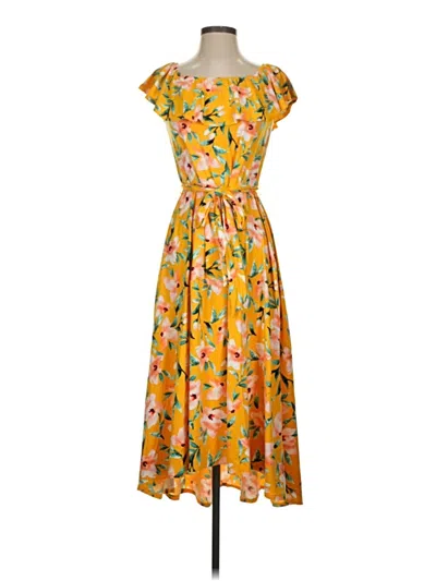 Pre-owned C. Wonder Casual Dress In Yellow