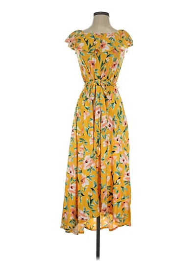 Pre-owned C. Wonder Casual Dress In Yellow
