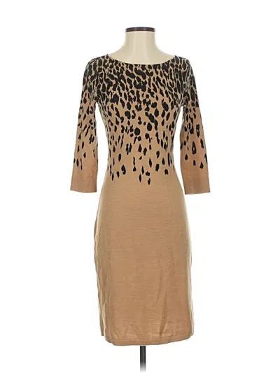 Pre-owned C. Wonder Cocktail Dress In Tan