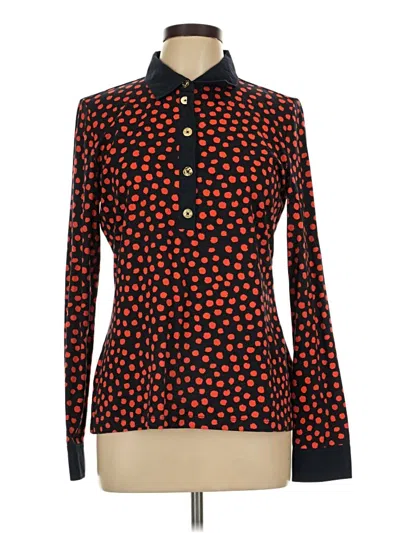 Pre-owned C. Wonder Long Sleeve Blouse In Orange