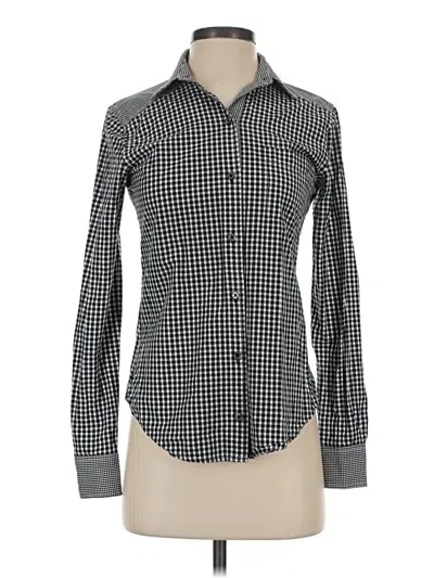 Pre-owned C. Wonder Long Sleeve Button Down Shirt In Black