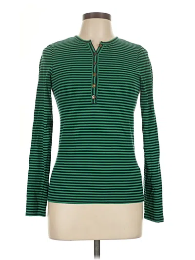 Pre-owned C. Wonder Long Sleeve Top Green Turtleneck Tops