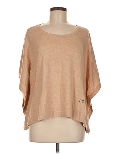 Pre-owned C. Wonder Poncho In Tan