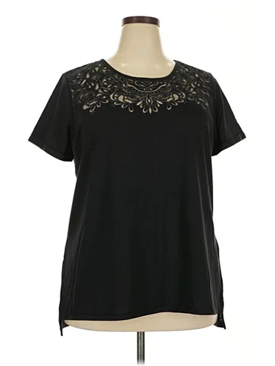 Pre-owned C. Wonder Short Sleeve T-shirt In Black