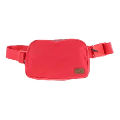 C.c Beanie Women's Belt Bag In Red
