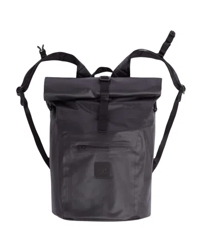 C.p. Company Back Pack In Black