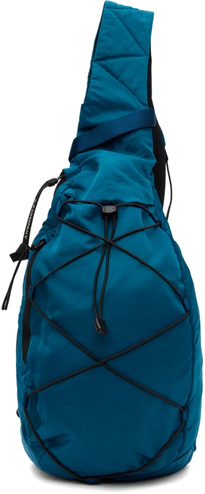 C.p. Company Crossbody Rucksack Bag In Blue