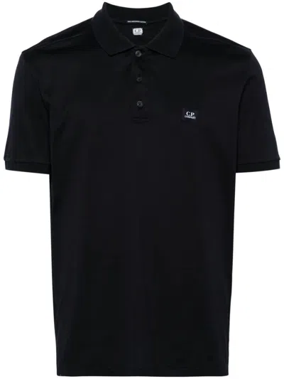 C.p. Company `70/2 Mercerized` Polo Shirt In Black