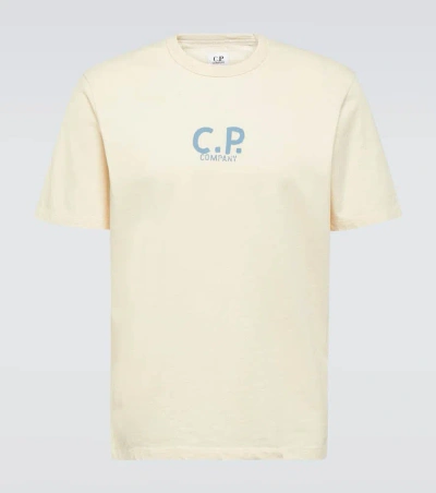 C.p. Company Cotton Jersey T-shirt In Pistachio Shell