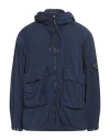 C.p. Company C. P. Company Man Jacket Blue Size 44 Polyamide, Elastane In Blue