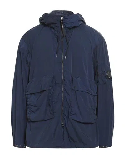 C.p. Company C. P. Company Man Jacket Blue Size 44 Polyamide, Elastane
