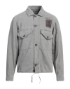 C.p. Company C. P. Company Man Shirt Grey Size Xl Ramie