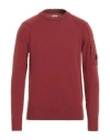 C.p. Company C. P. Company Man Sweater Brick Red Size 46 Wool, Polyamide