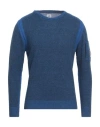 C.p. Company C. P. Company Man Sweater Navy Blue Size 44 Linen, Cotton, Polyamide