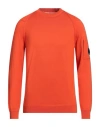 C.p. Company C. P. Company Man Sweater Orange Size 40 Cotton